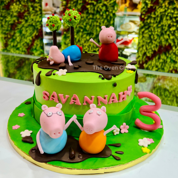 Peppa pig Cake